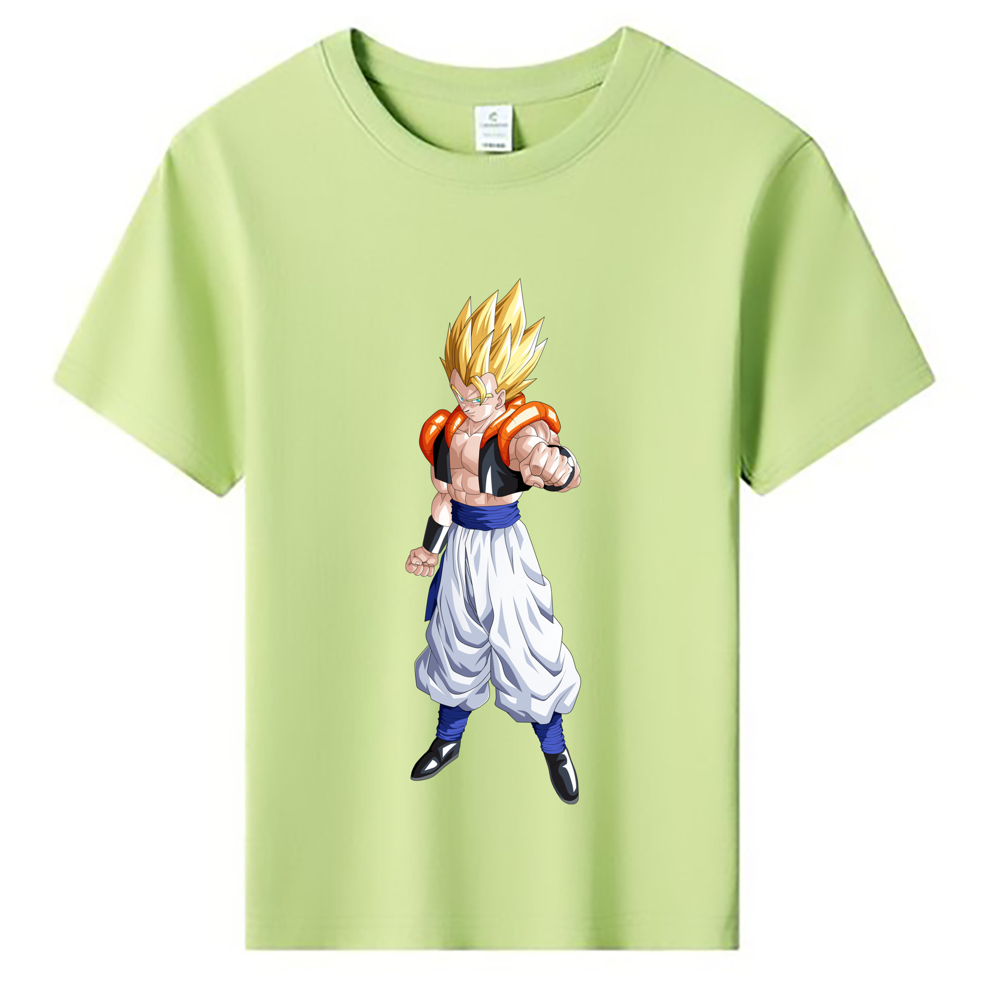（画像用） ドラゴンボール ベジータ四世（Bejīta Yonsei）DRAGON BALL Vegeta IV 綿100％キッズTシャツ（フロントプリント）